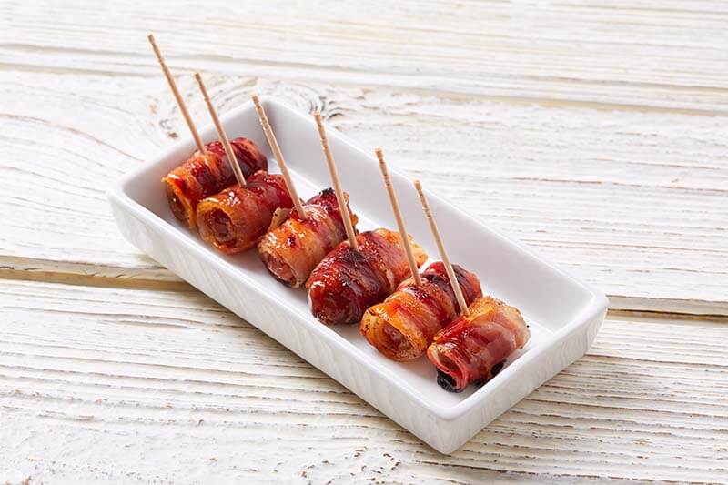 5 Spice Bacon Wrapped Dates