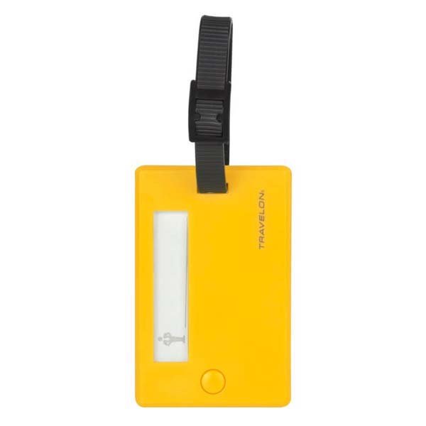 Luggage Tags Neon Yellow