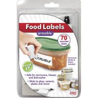Eraseable Food Labels